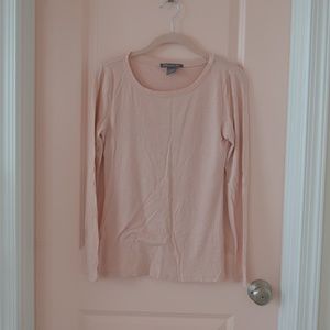 EUC! Peach Pink Long Sleeve T Shirt